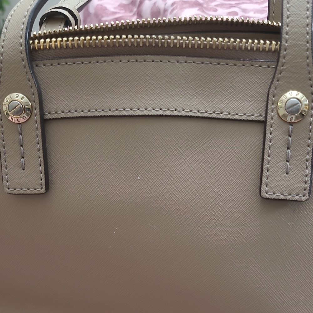 Henri Bendel Taupe Satchel Bag - Picture 15 of 16